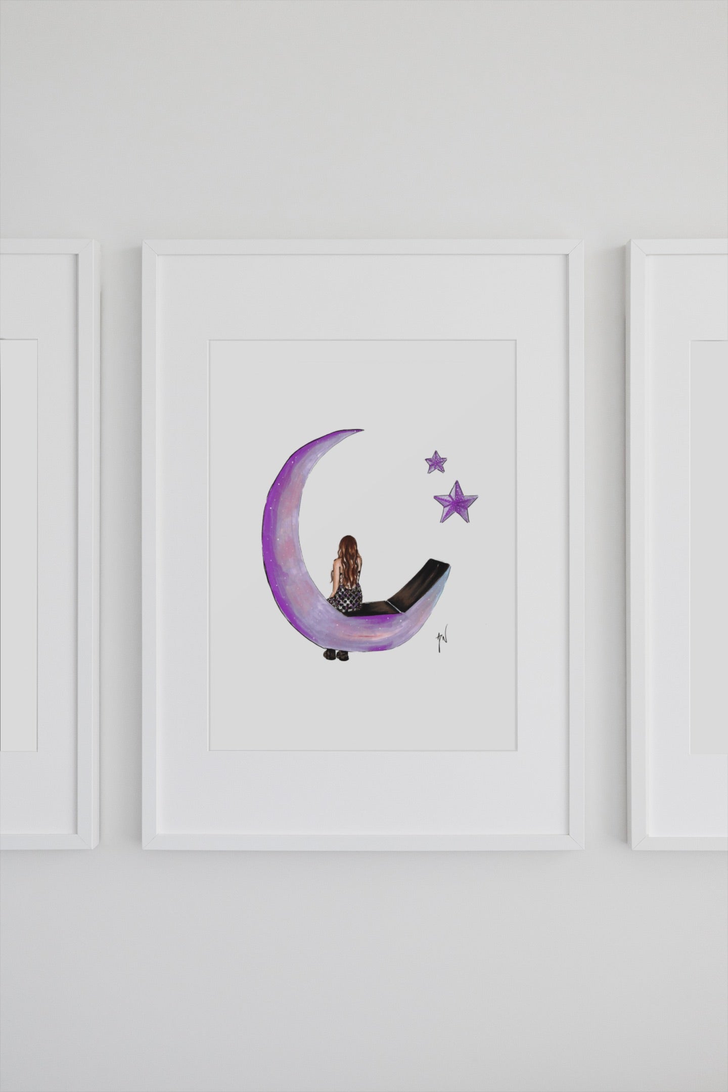 Moon Moment Art Print image 1