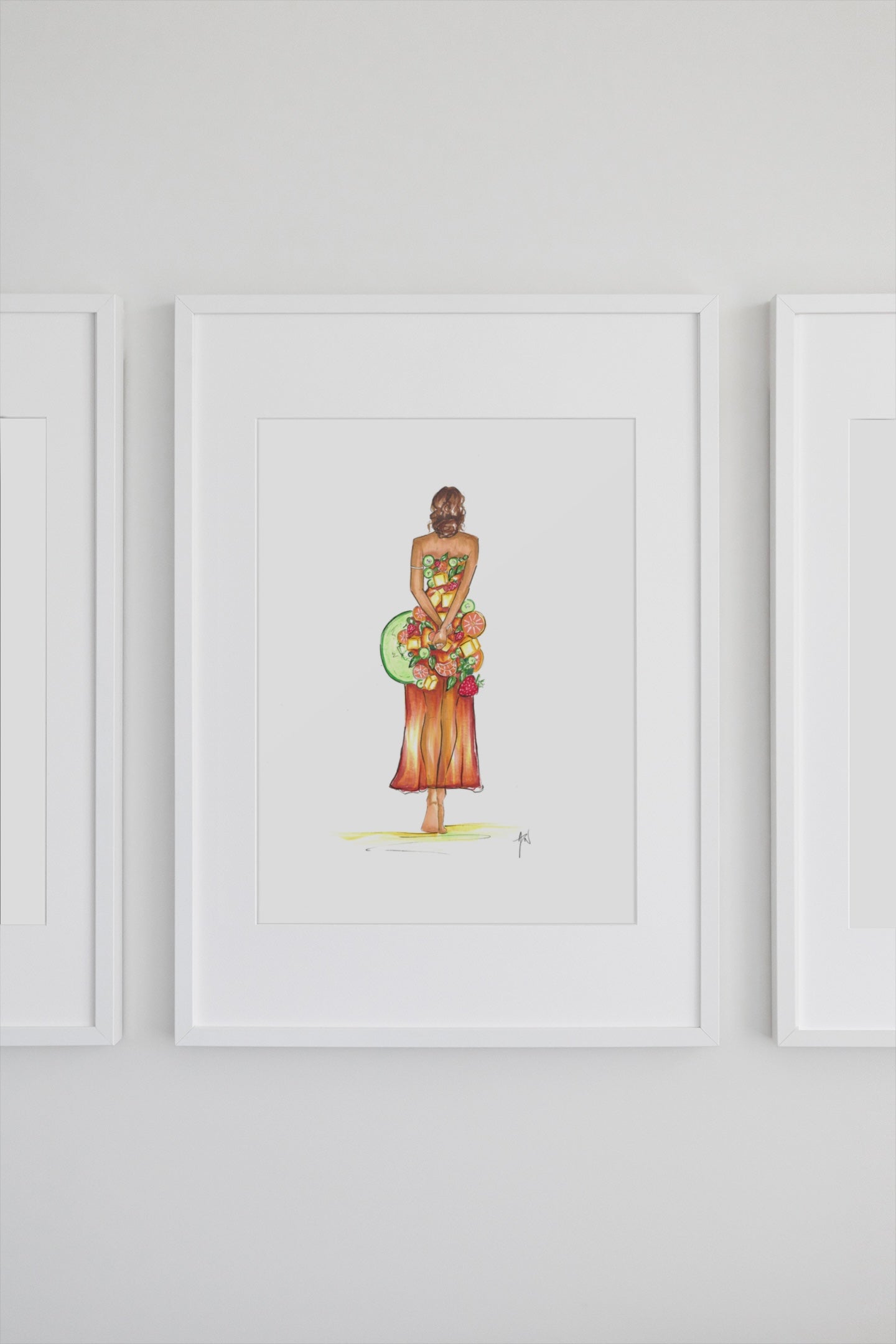 Pimmalicious Cocktail Art Print image 1