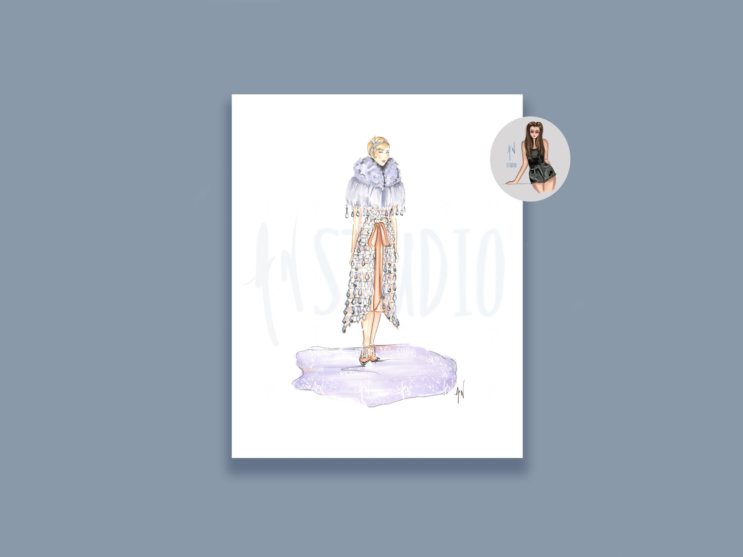 Daisy Buchanan Great Gatsby Art Print image 0