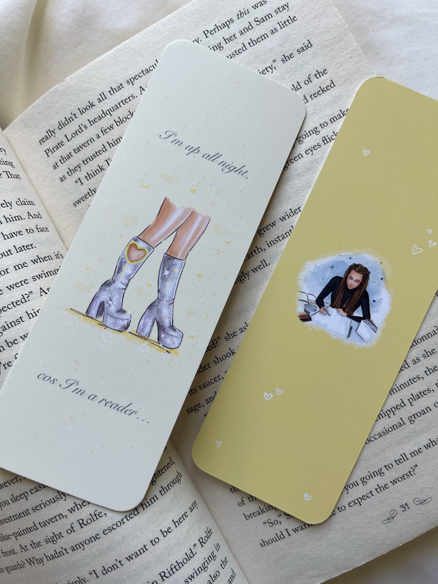 Up All Night, Cos I’m A Reader Bookmark