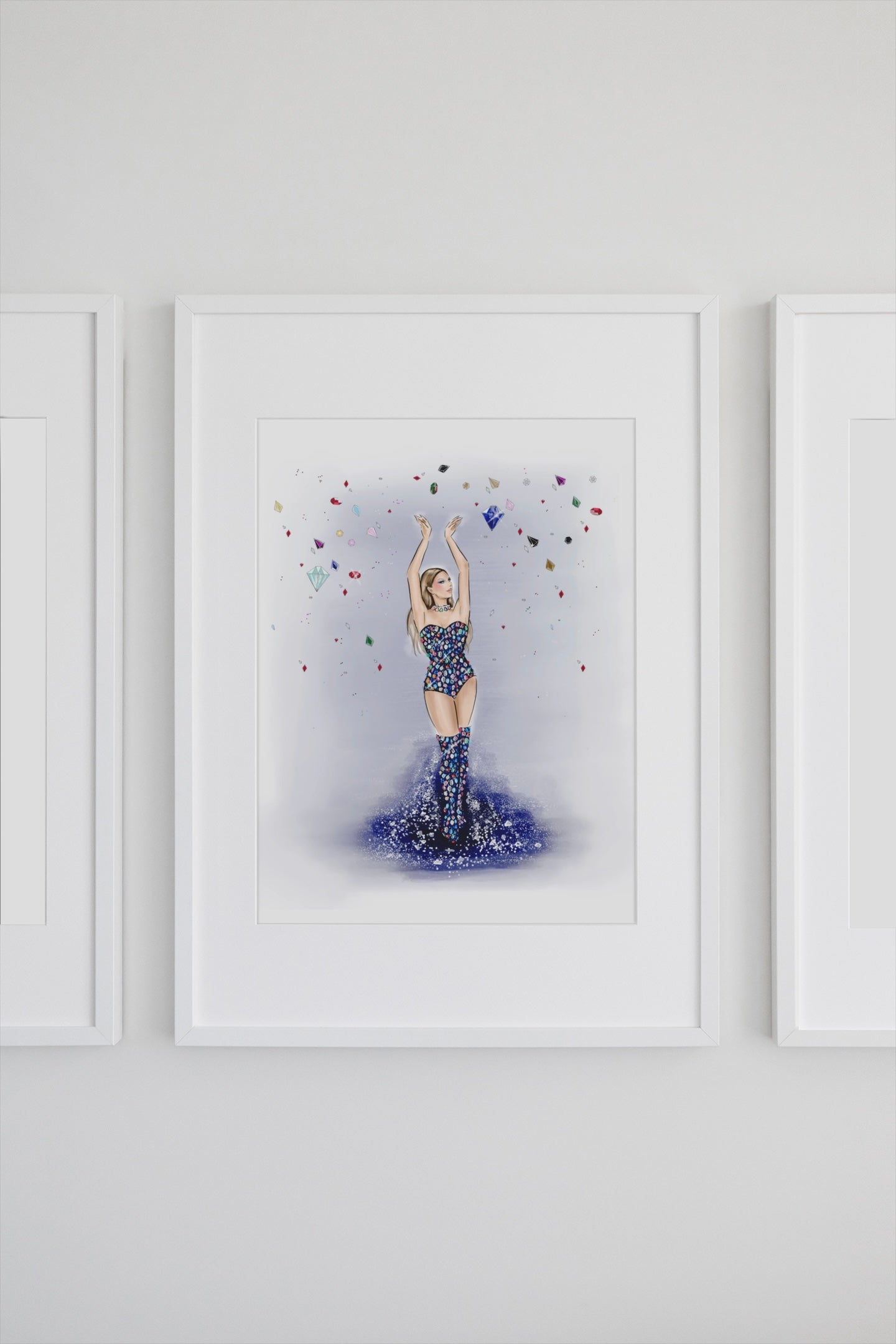 Whole Place Shimmer Art Print image 1