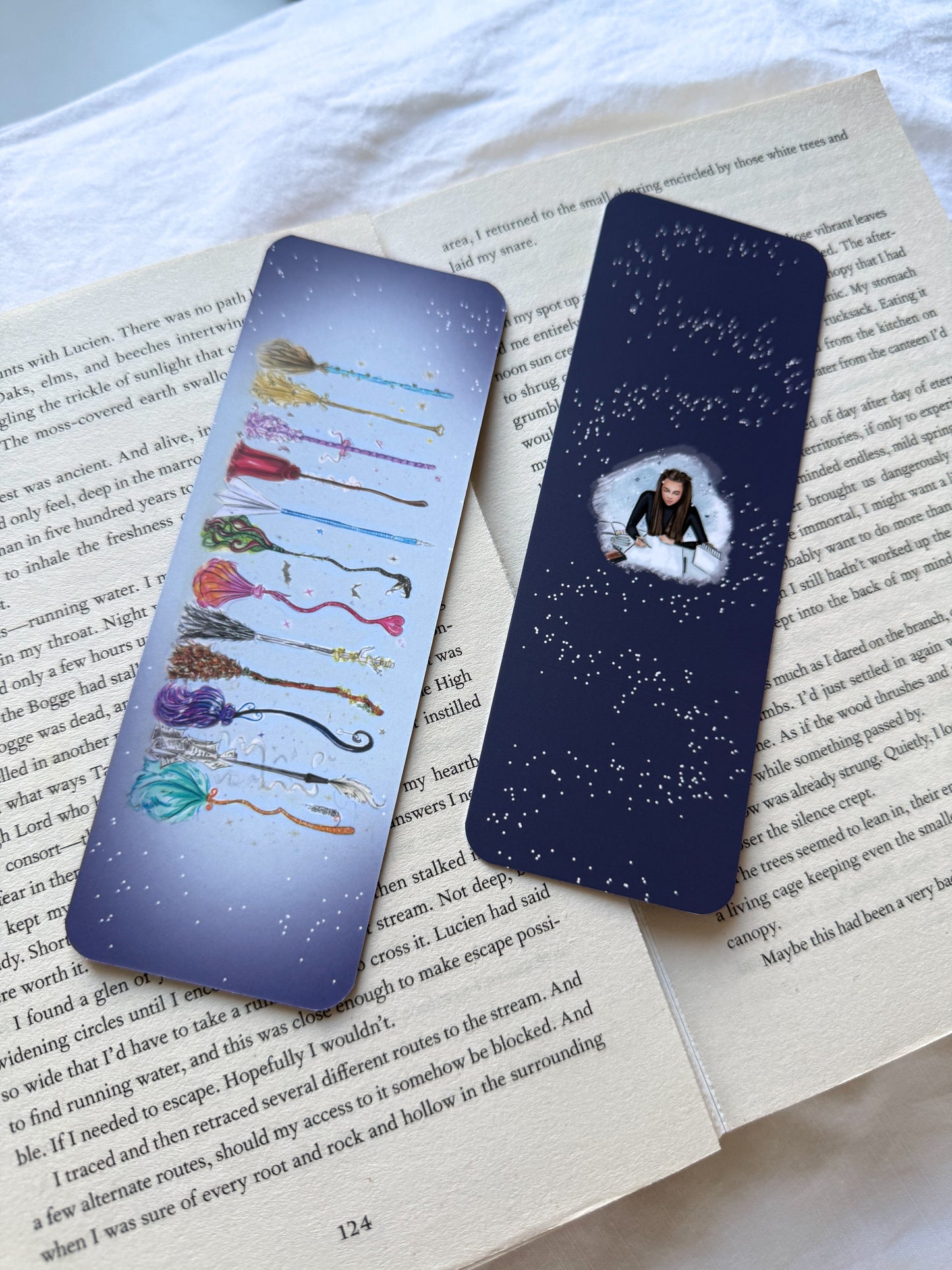 Eras Broomsticks Bookmark