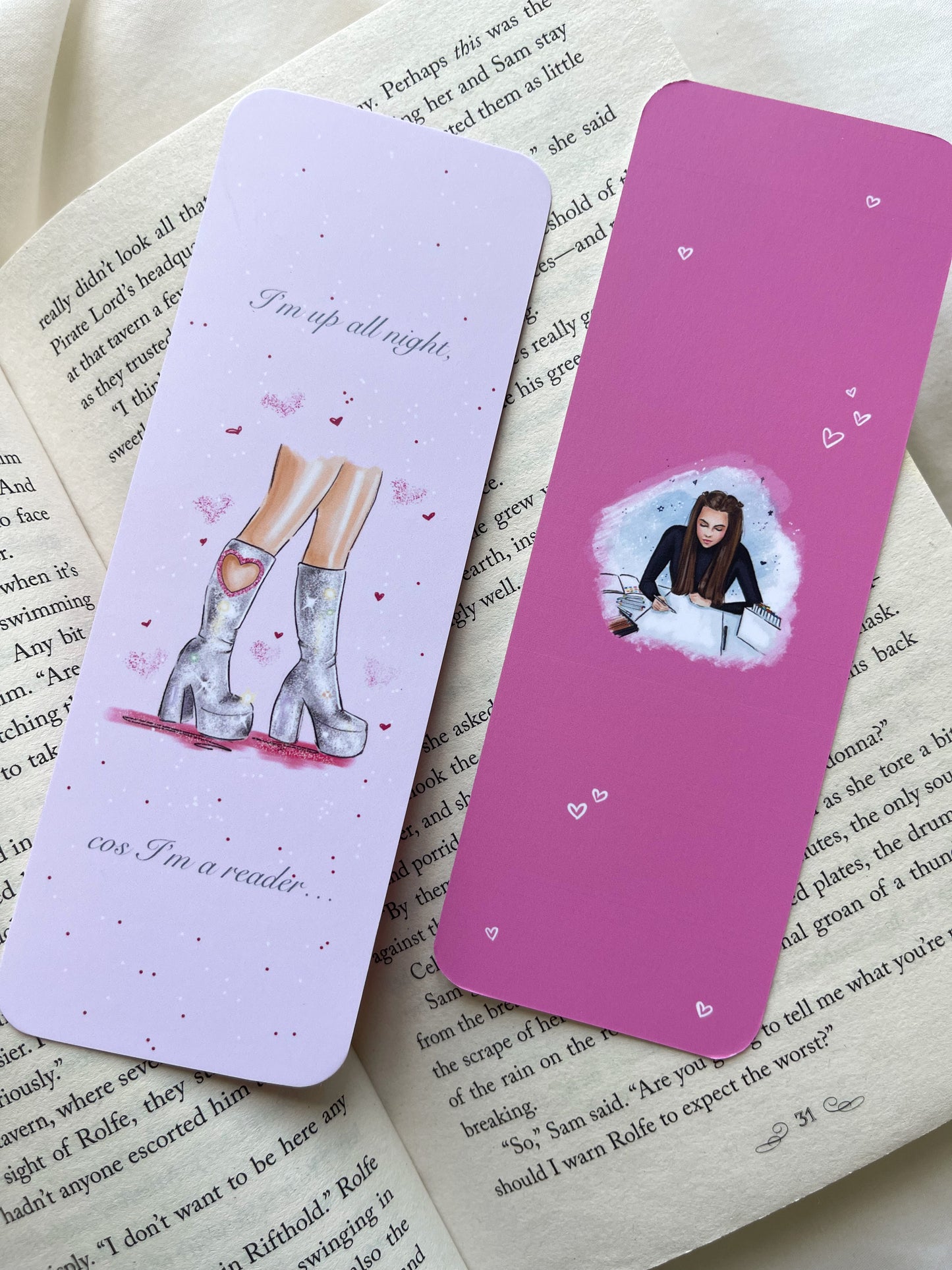 Up All Night, Cos I’m A Reader Bookmark