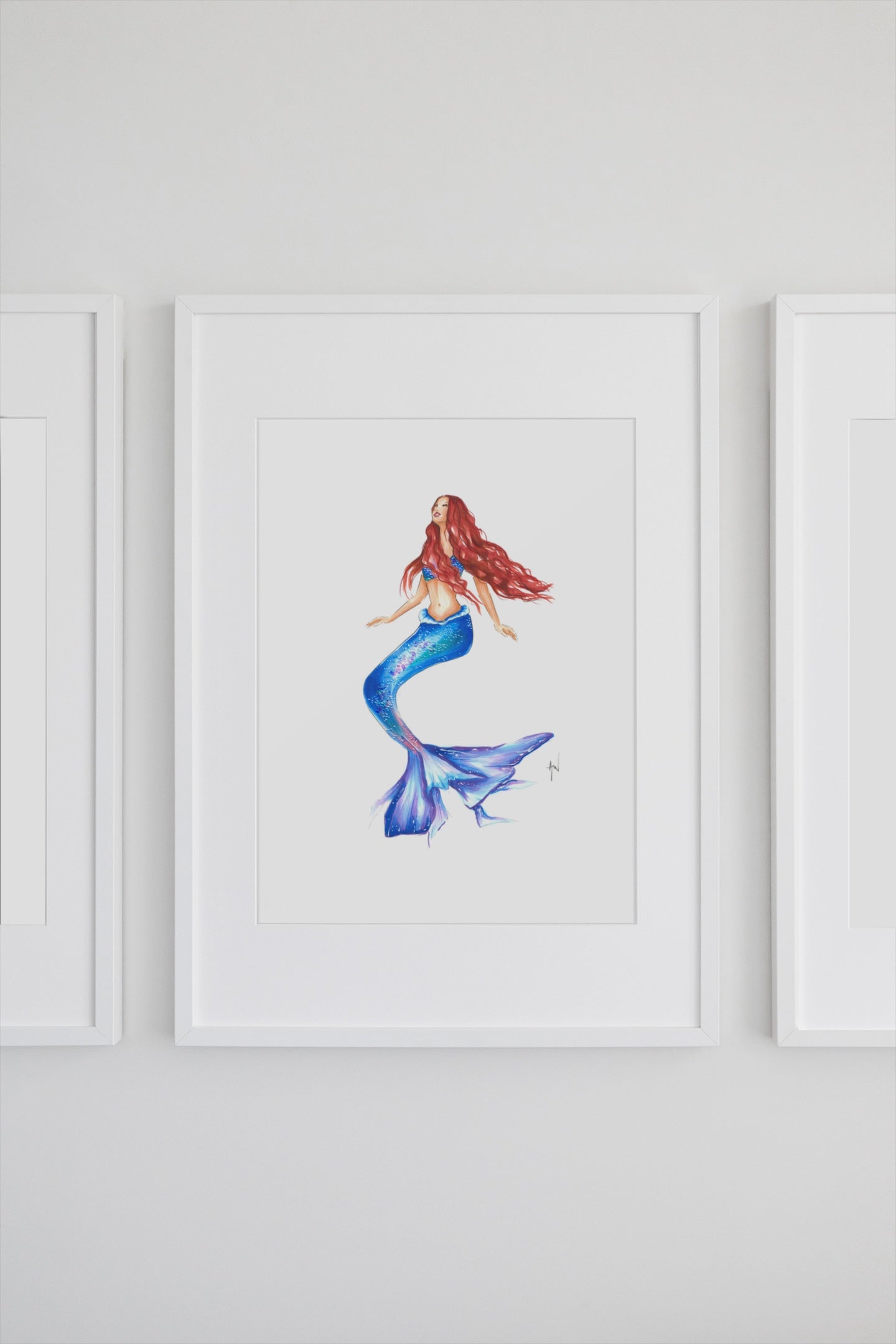 Ariel Princess Art Print image 1