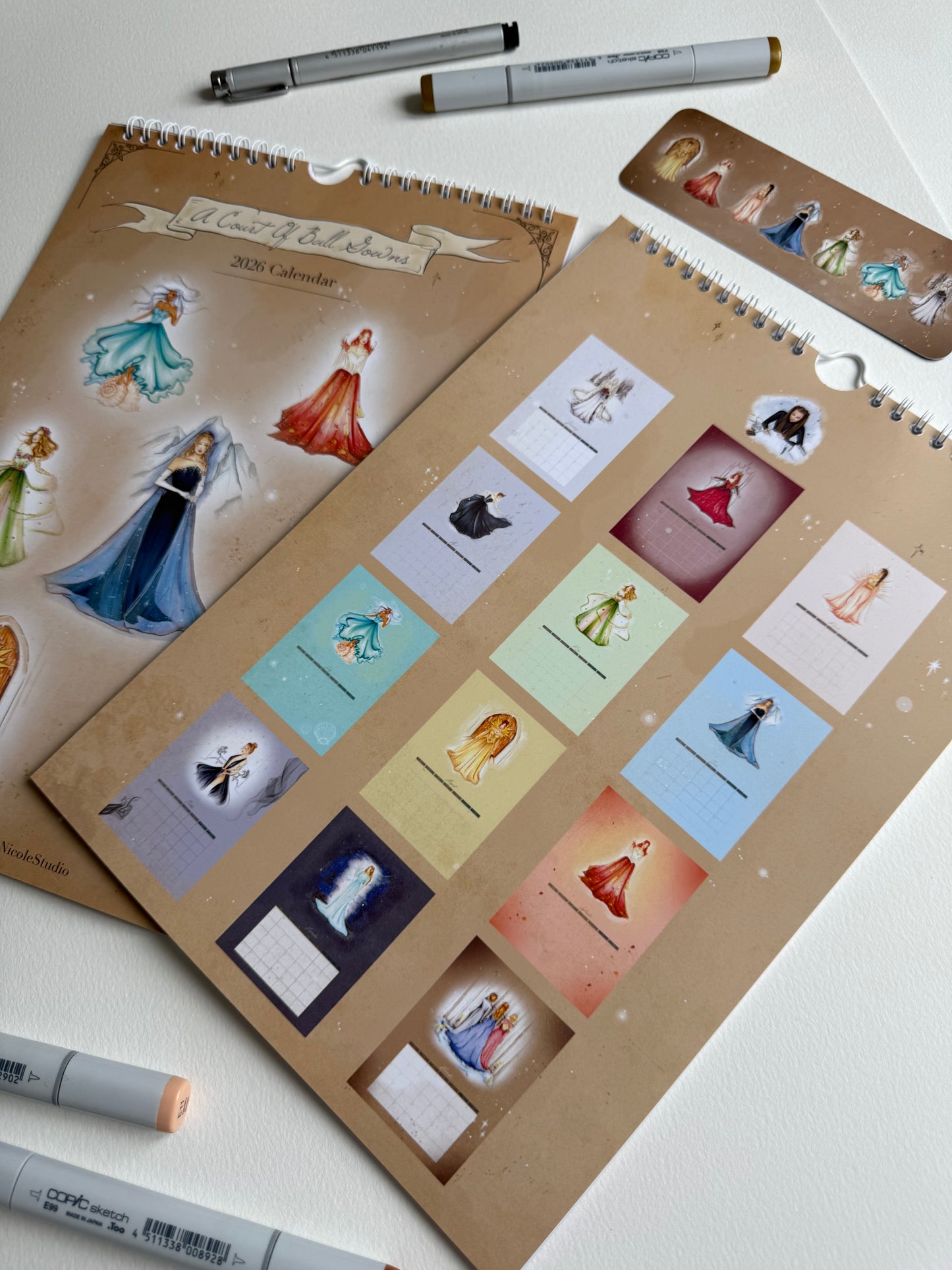 A Court Of Ball Gowns 2026 Calendar