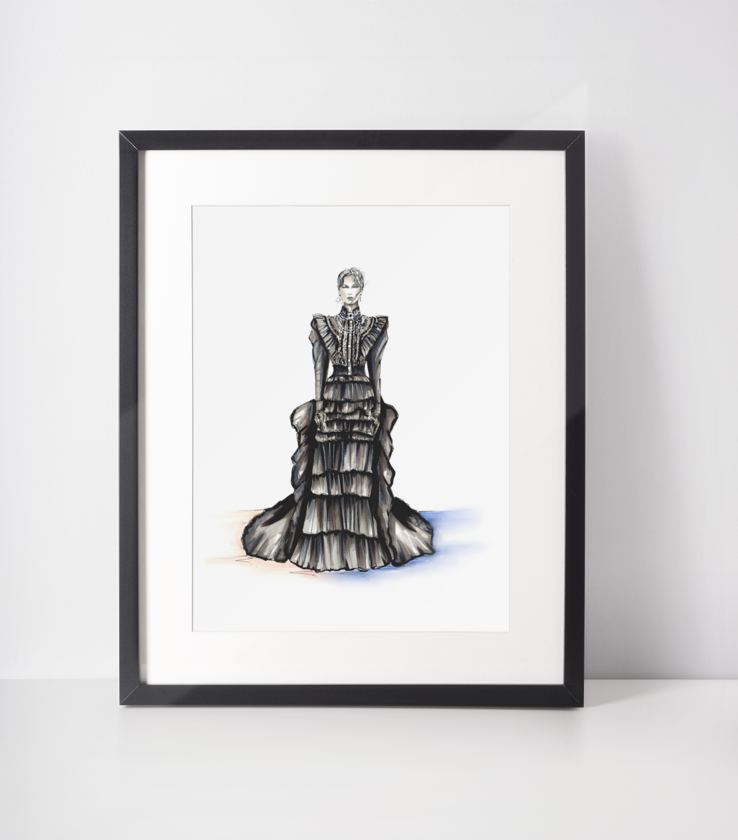 Nobody Noticed My New Aesthetic Art Print image 1