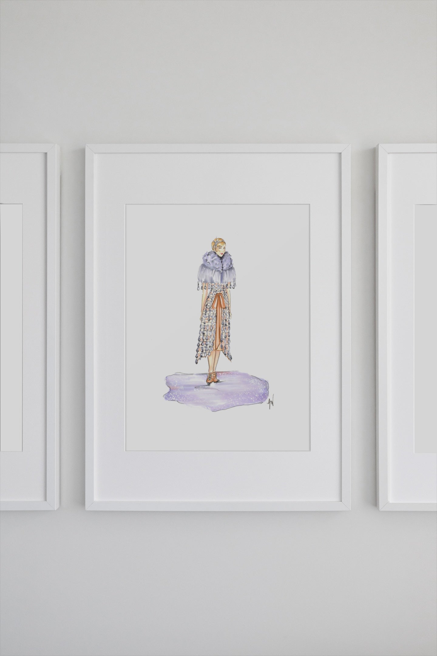 Daisy Buchanan Great Gatsby Art Print image 1