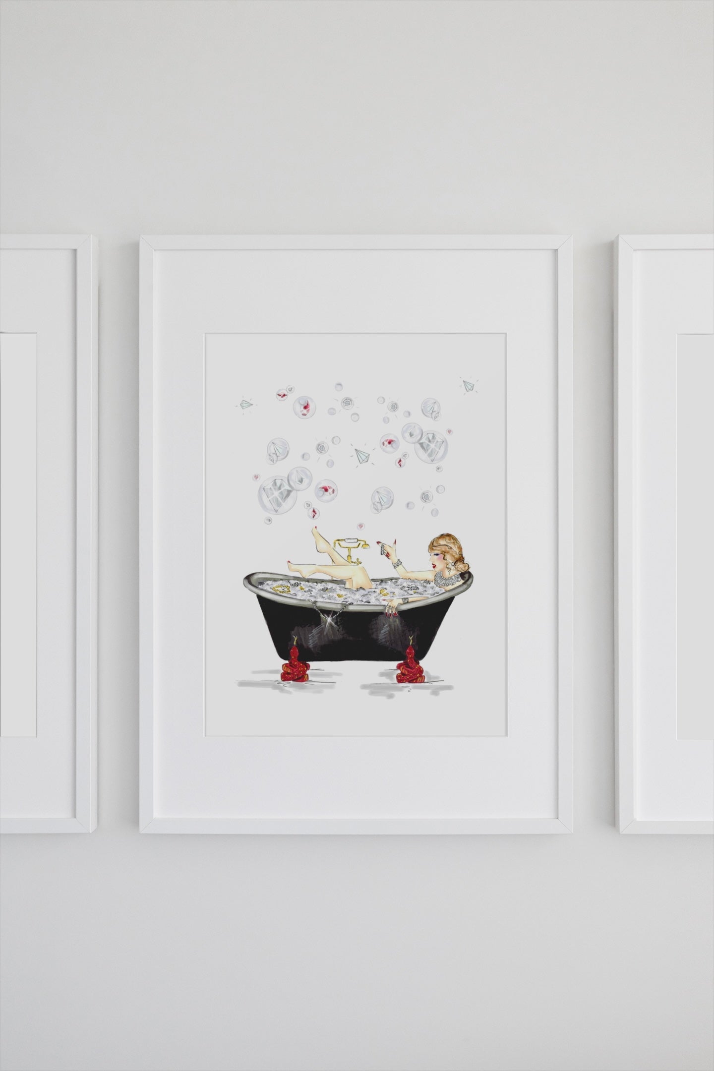 Bathing In Reputation Art Print image 1