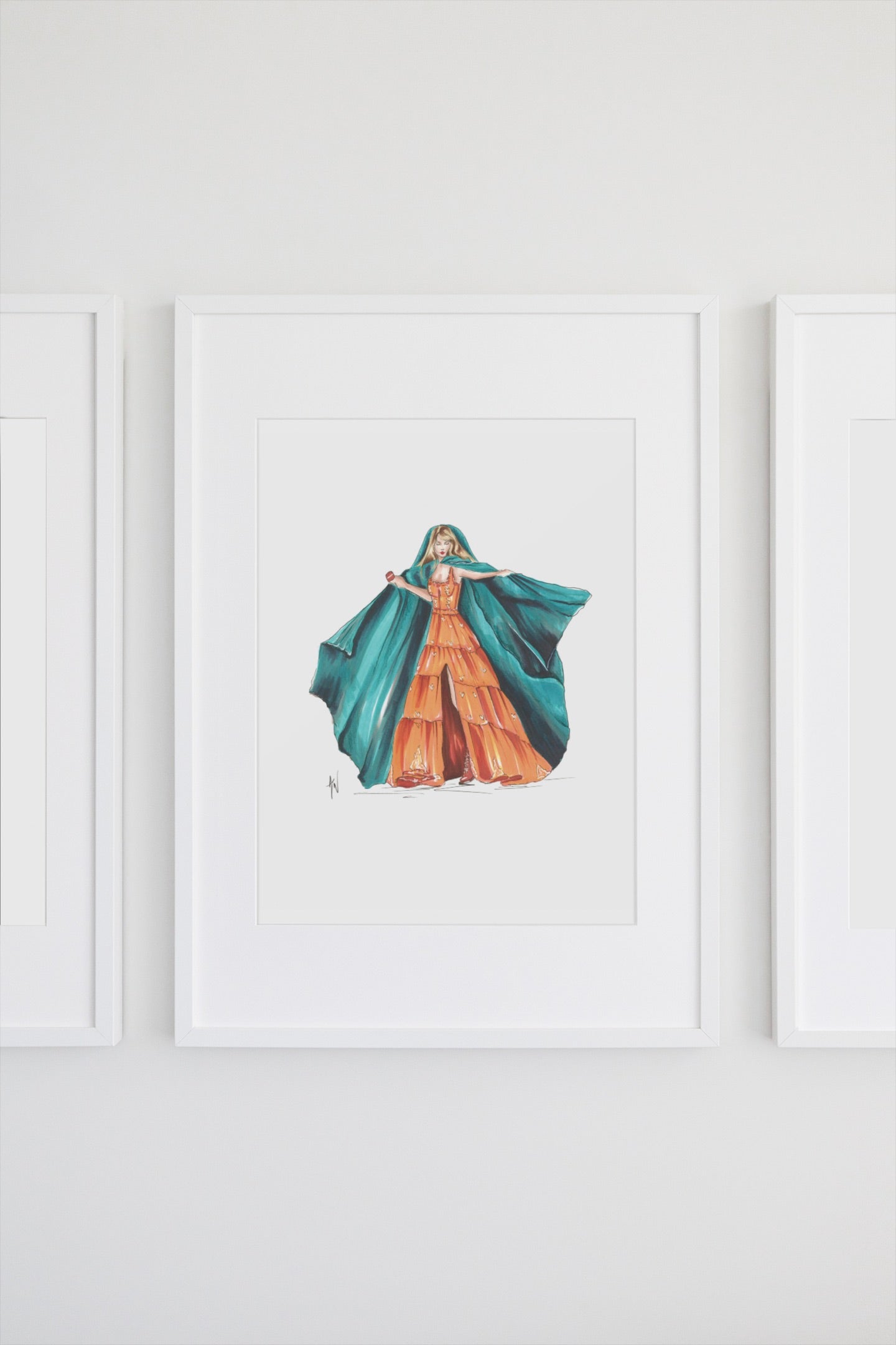 Mystical Cape Art Print image 1