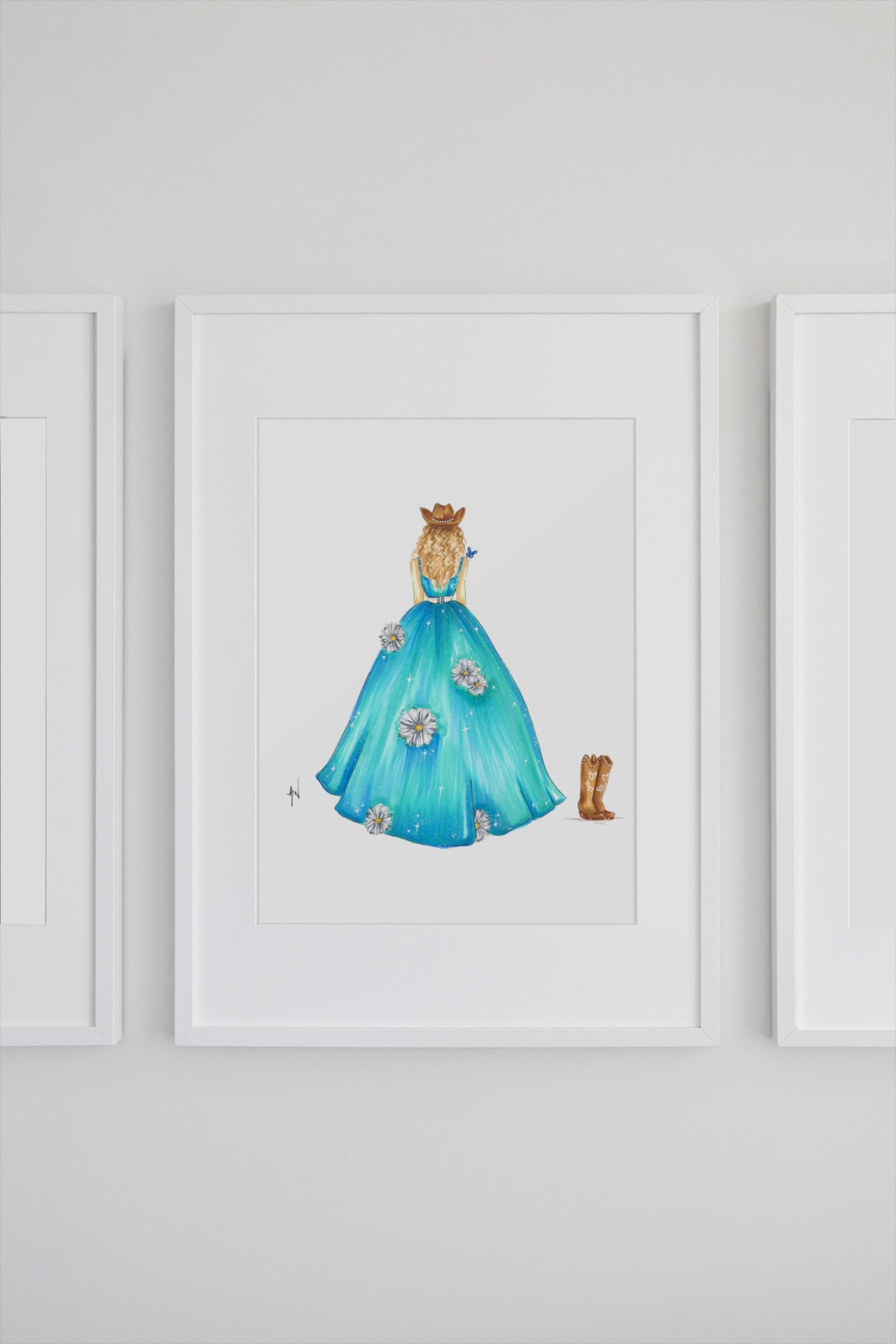 August Print Of The Month, Debut Ball Gown