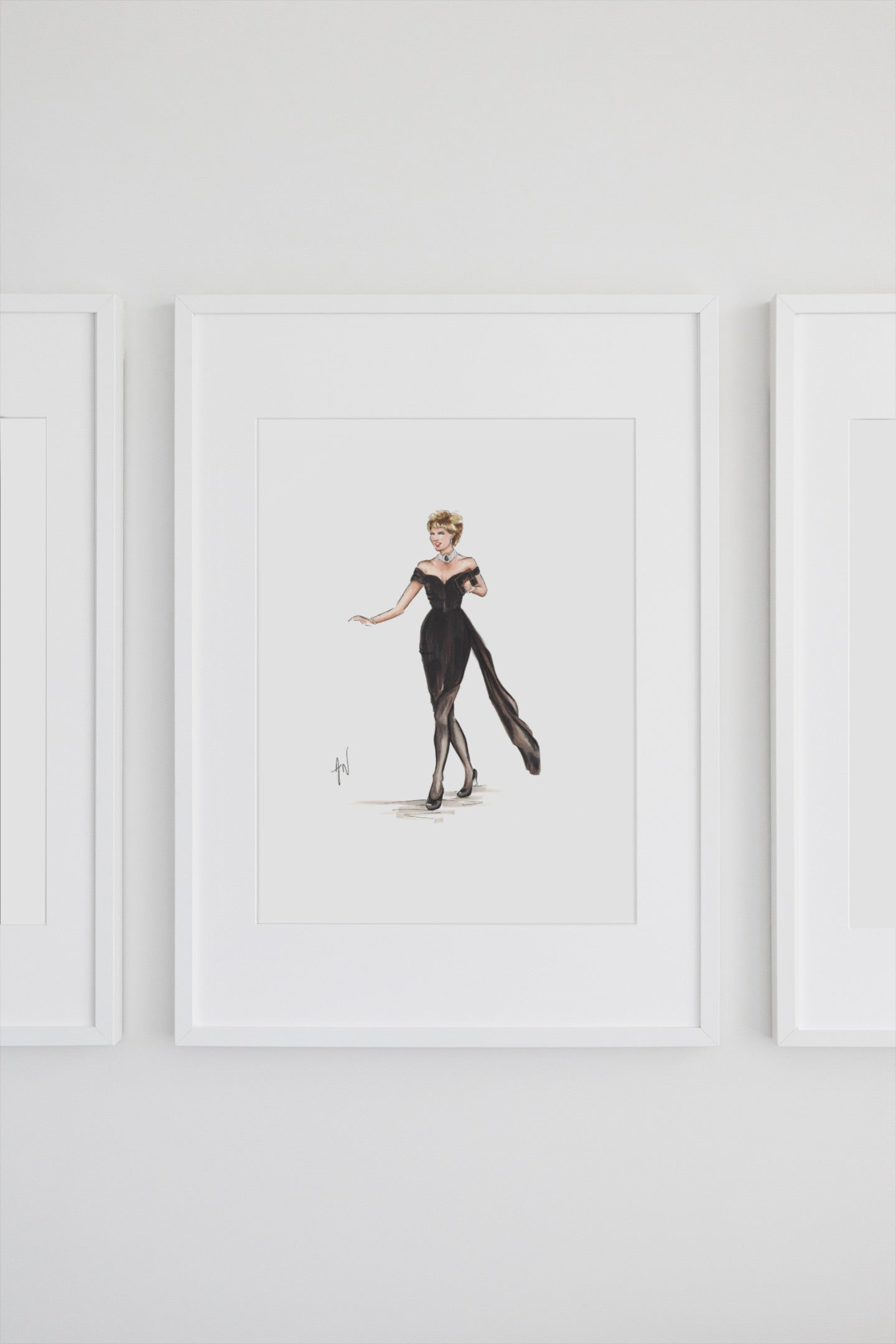 The Revenge Dress Art Print image 1
