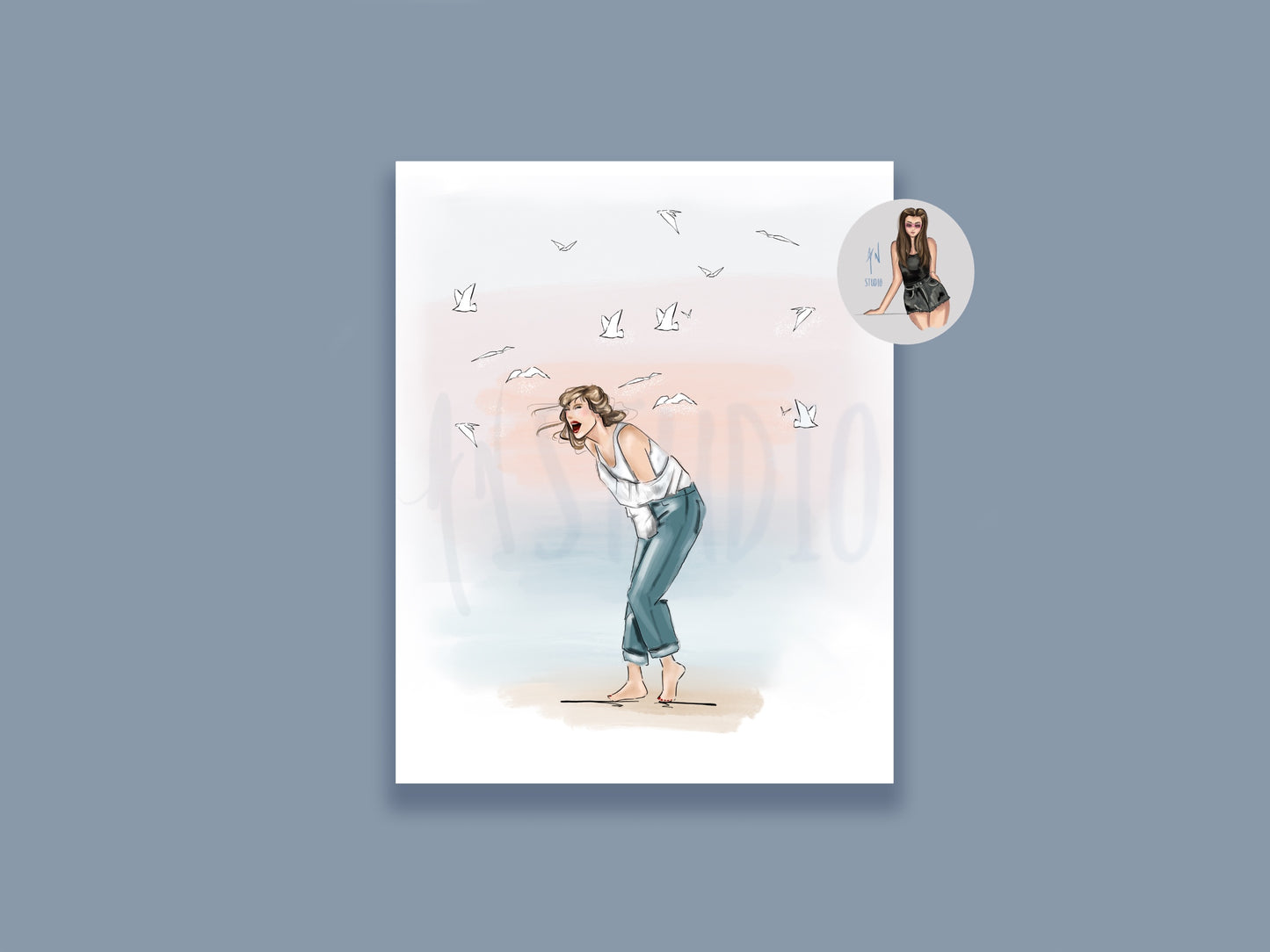 Have Wild Dreams Art Print image 0