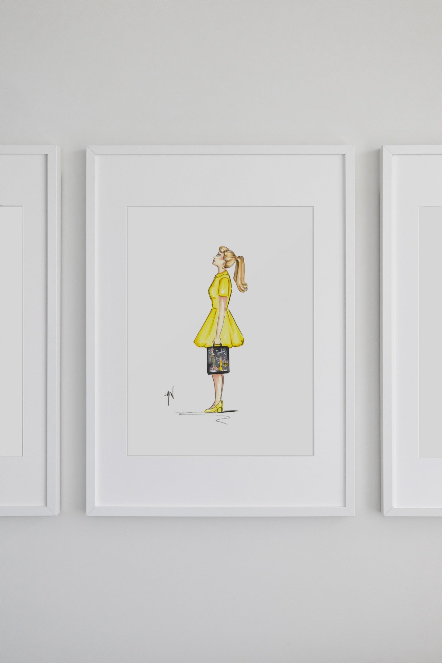 Billie In Barbie Art Print image 1