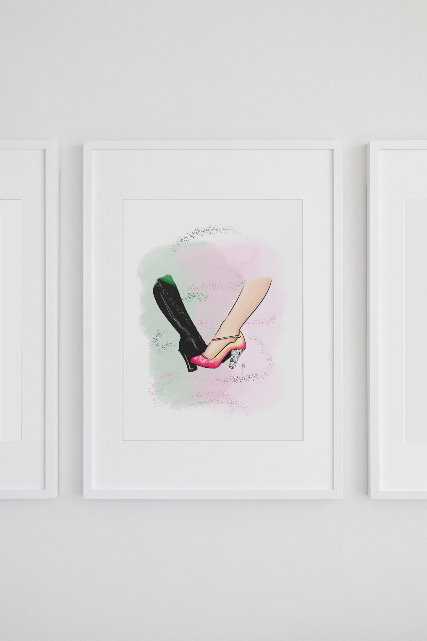 Two Types Of Witches Art Print image 1