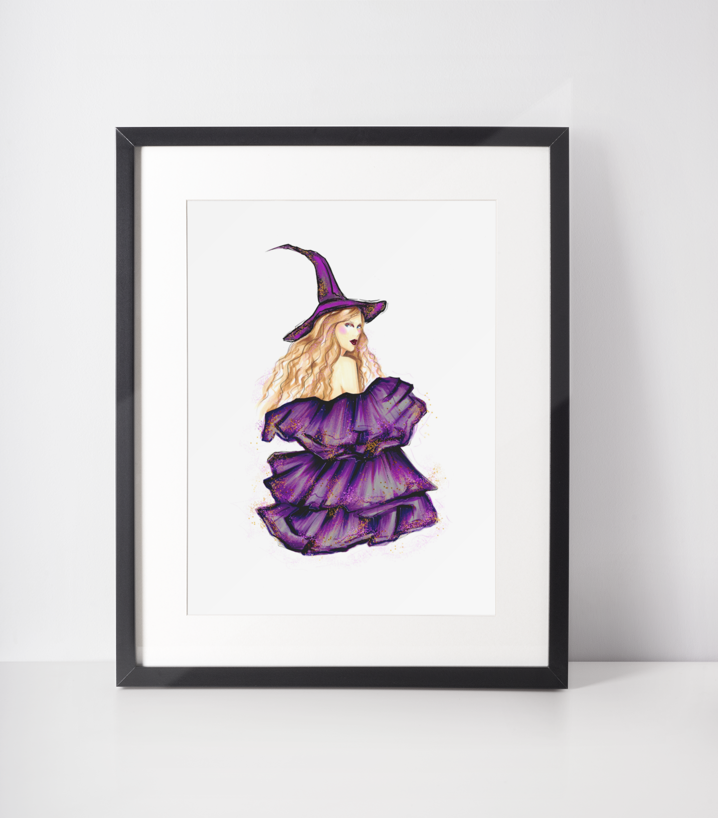 In My Purple Witch Era Art Print image 1