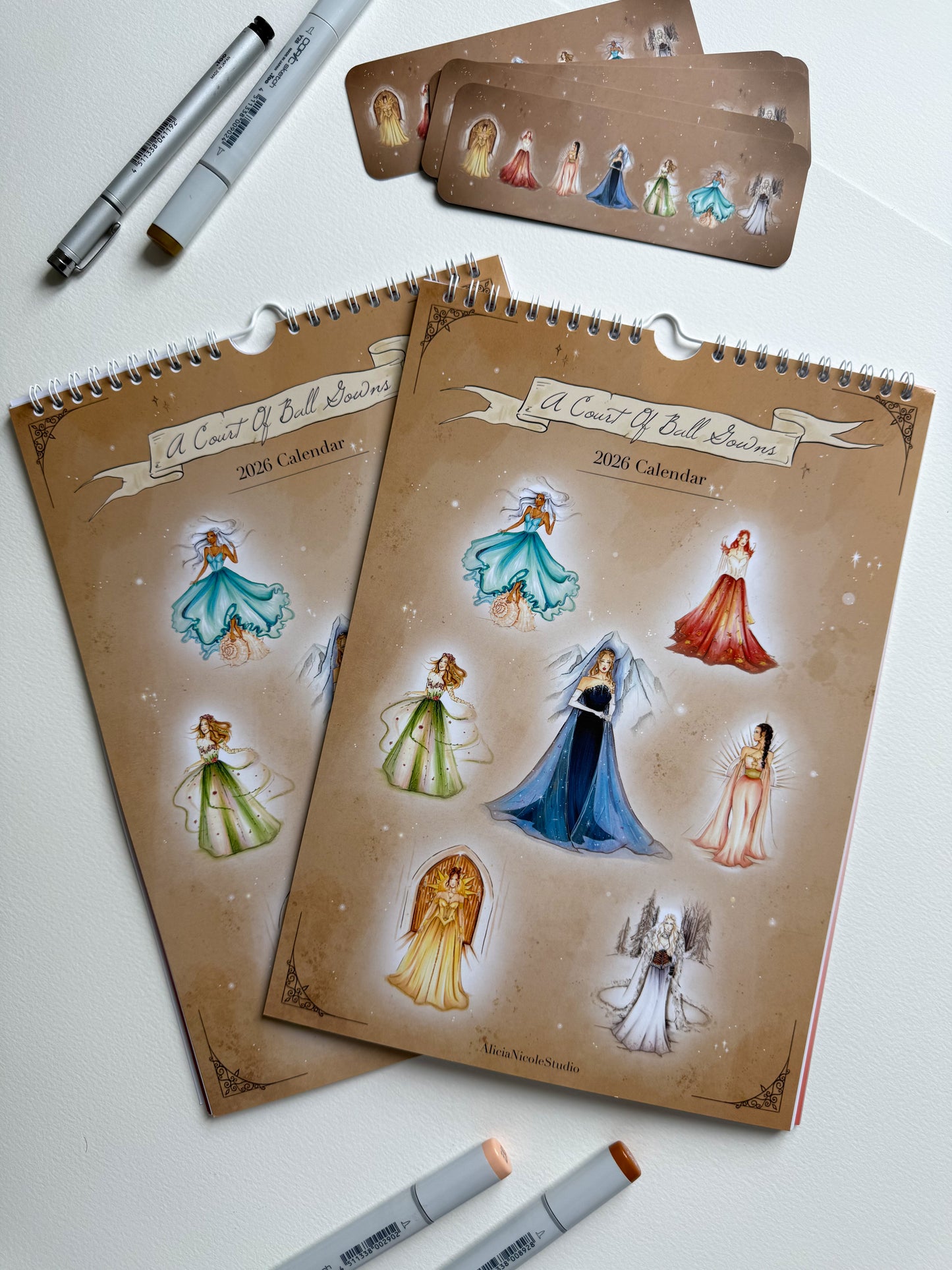A Court Of Ball Gowns 2026 Calendar