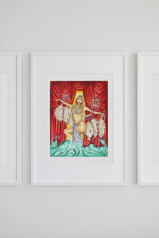 The Showgirl Art Print