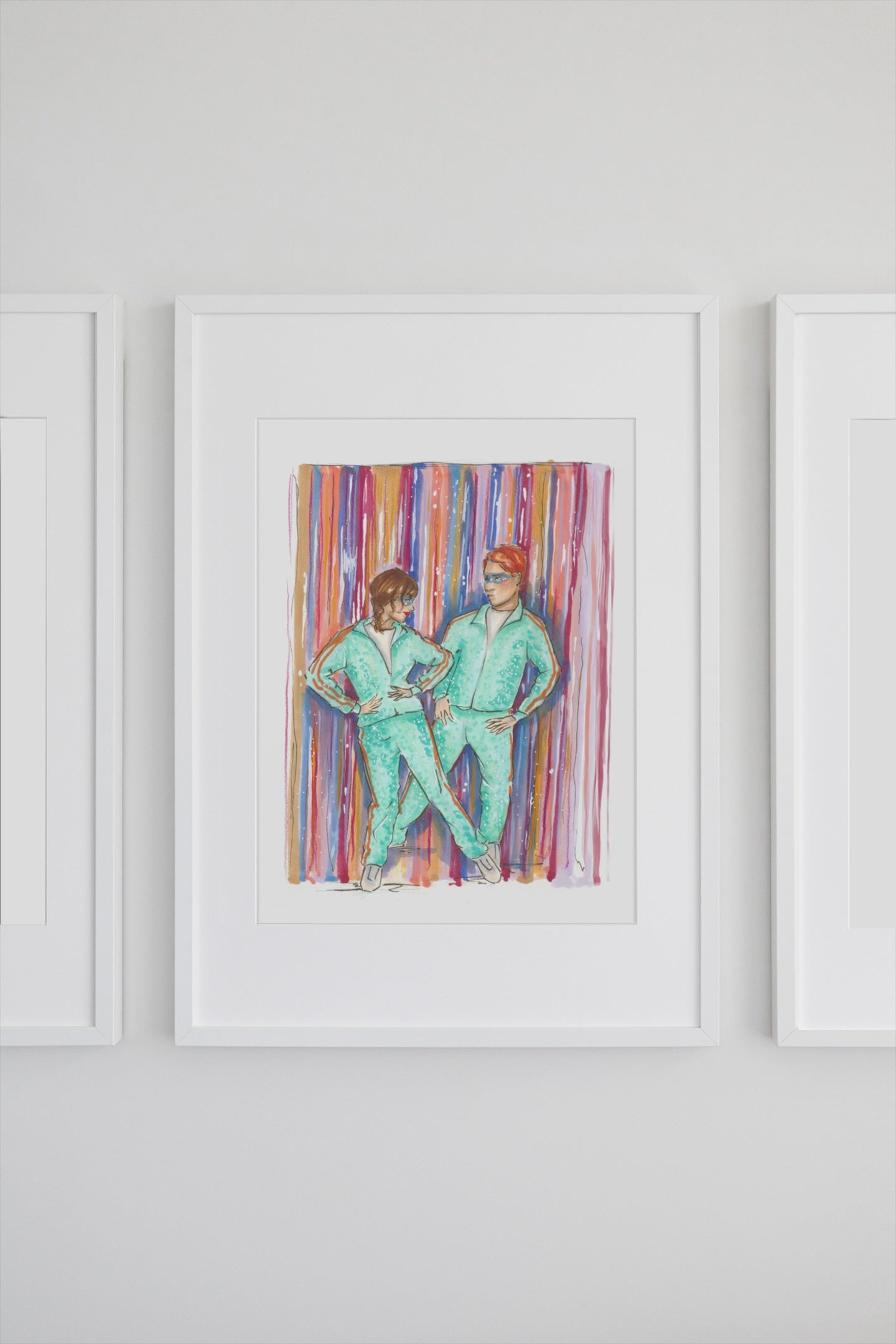 Dancing Through The Lightning Strikes Art Print