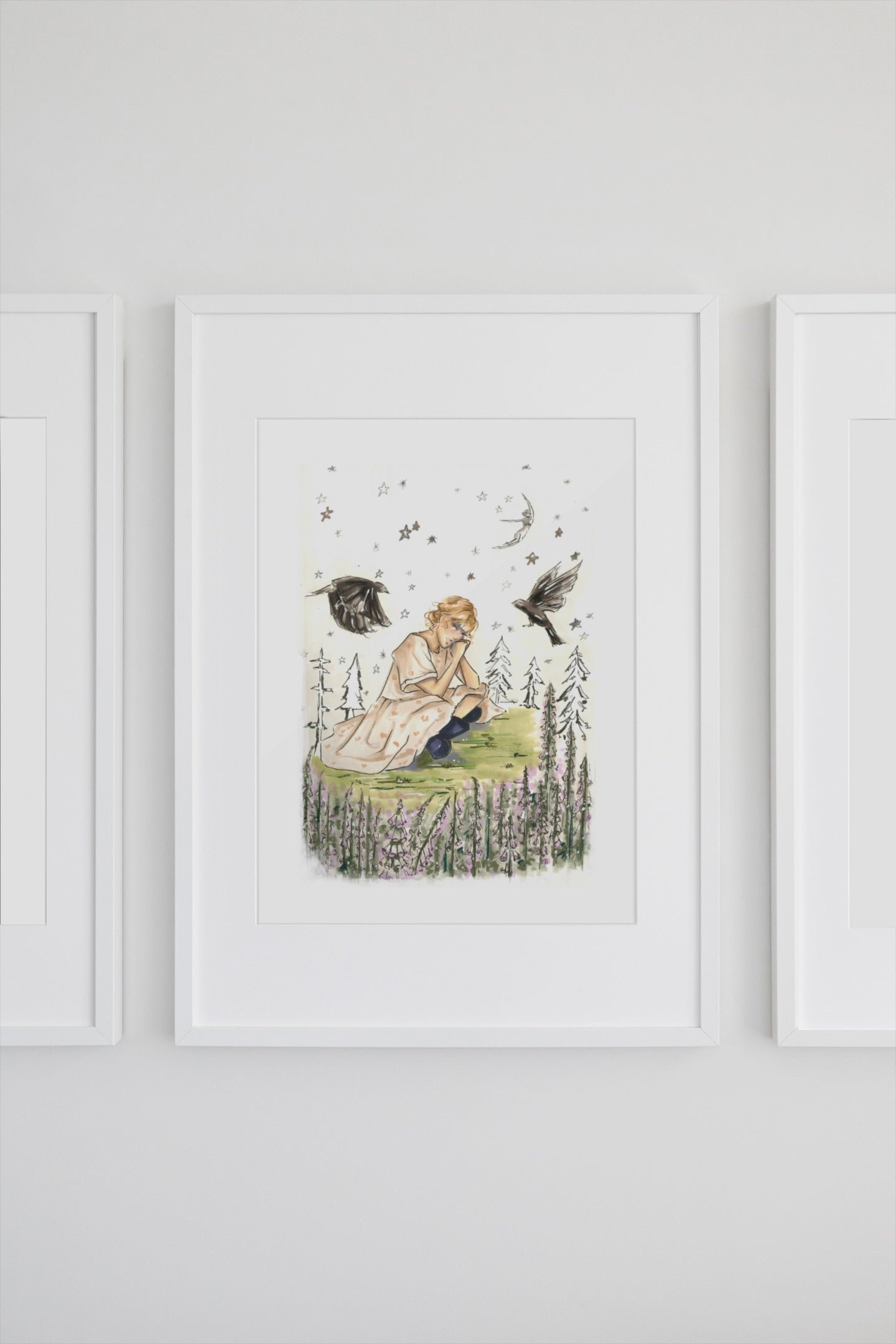 Folklore Fairytale Art Print