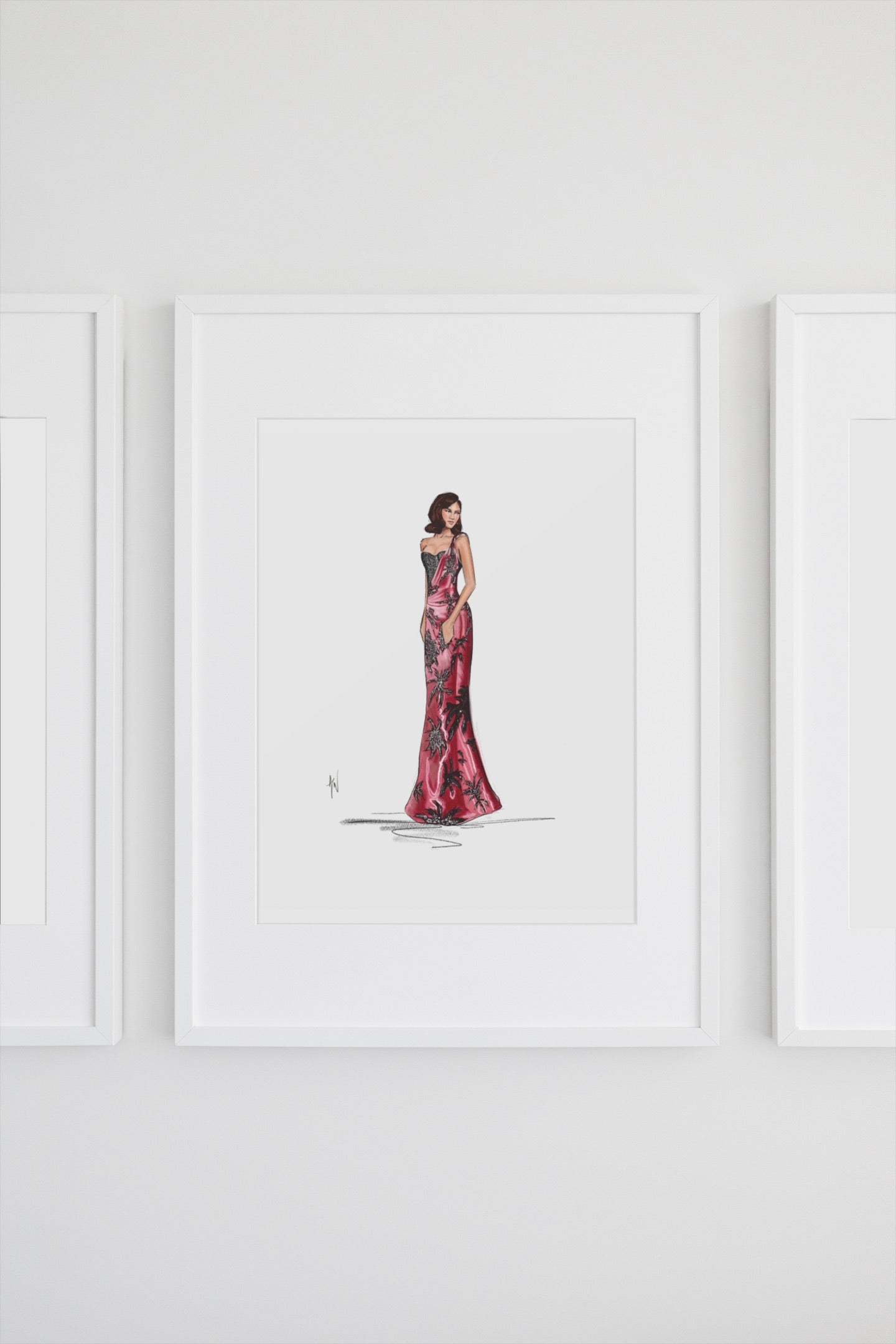 Glittering Vision Art Print image 1
