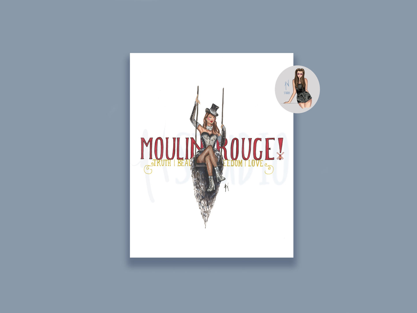 Moulin Rouge Art Print image 0