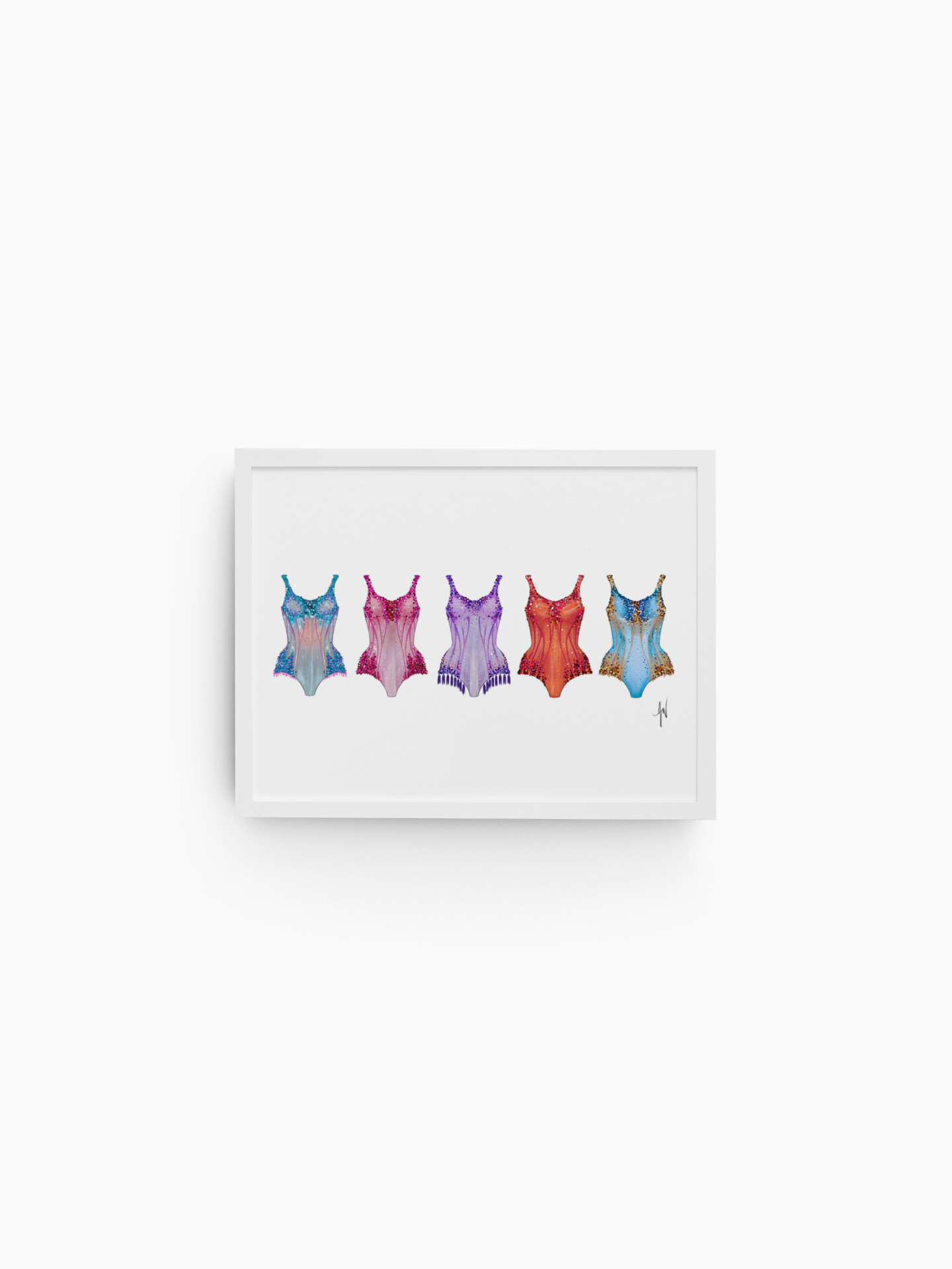 Sparkle Bodysuits Art Print image 1