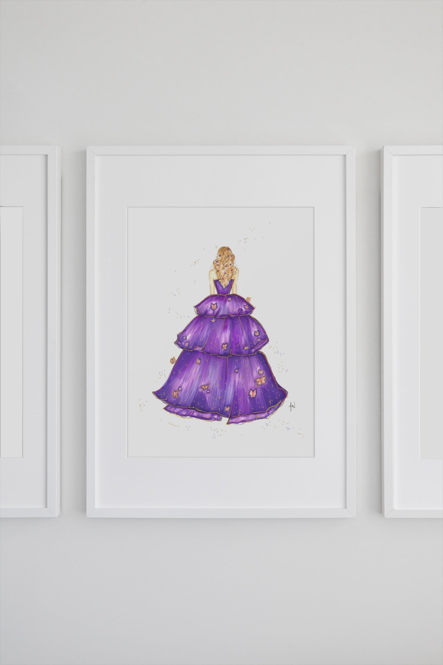 Gown Shaped Like a Pastry Album Art Print image 1