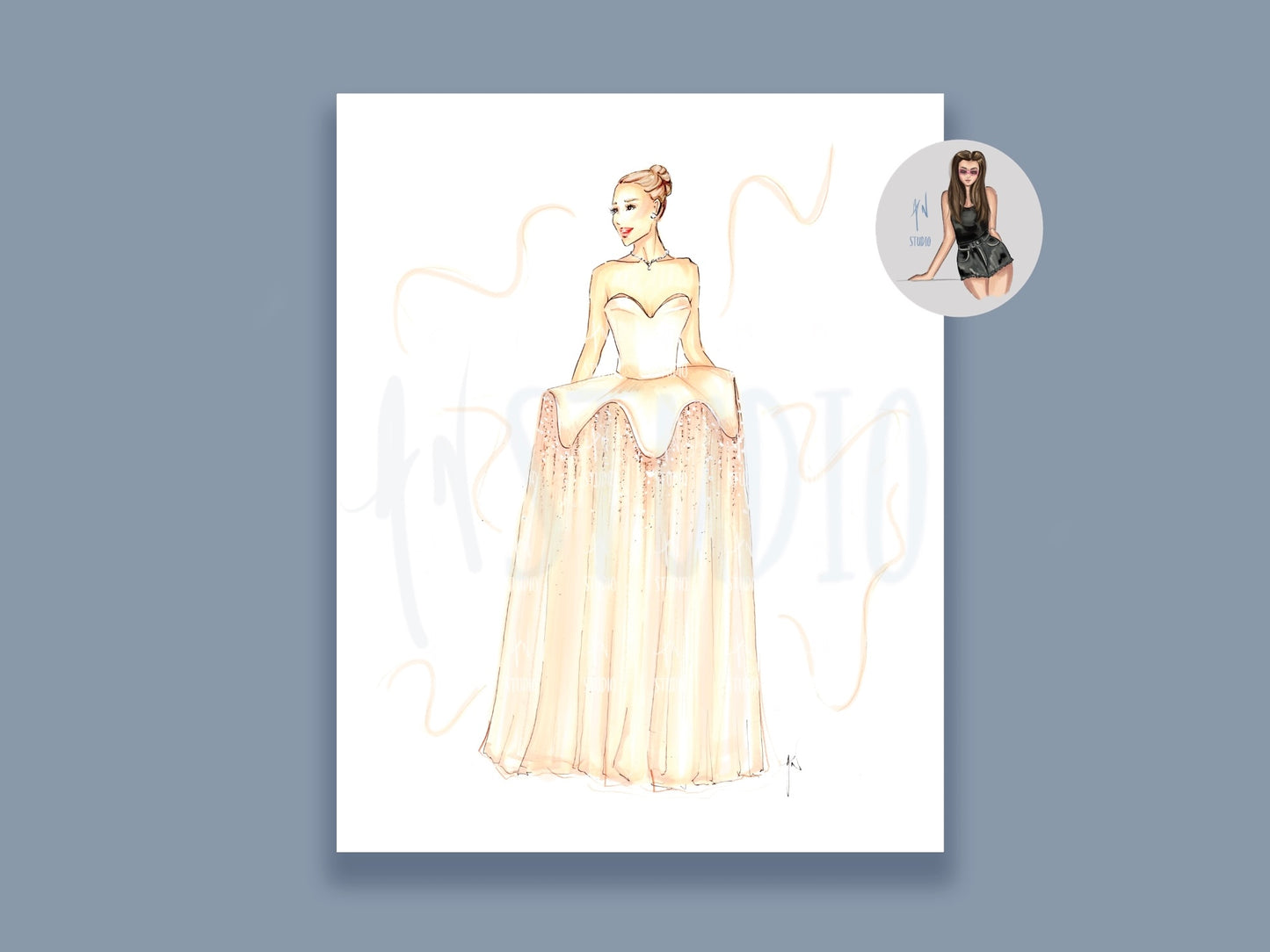 Satin Dreams Art Print image 0