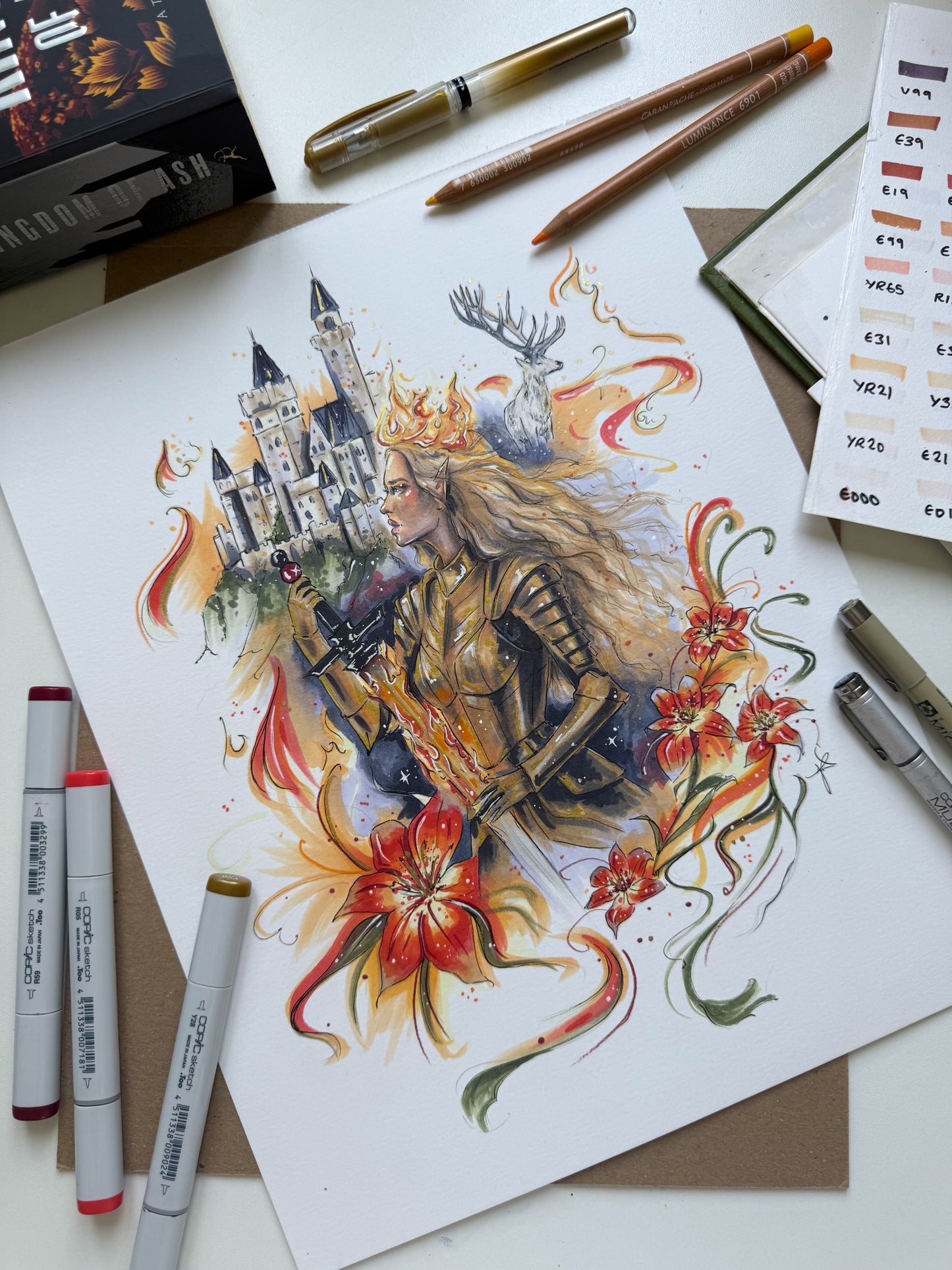 Fireheart Original Artwork