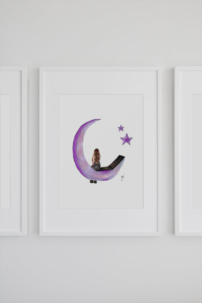 Moon Moment Art Print image 1