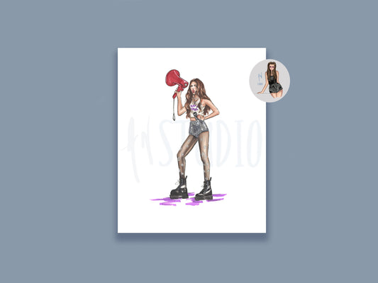 Megaphone Art Print image 0