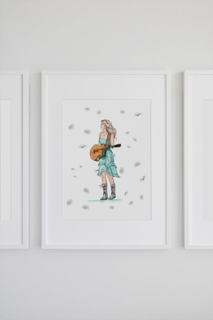 Daisy Debut Art Print image 1