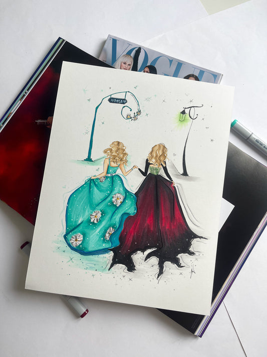 Her Name And Her Reputation Original Artwork