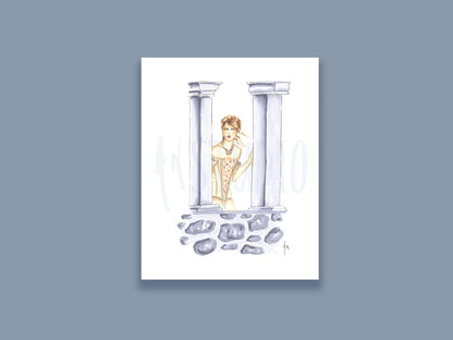 It's a Love Story Art Print image 0
