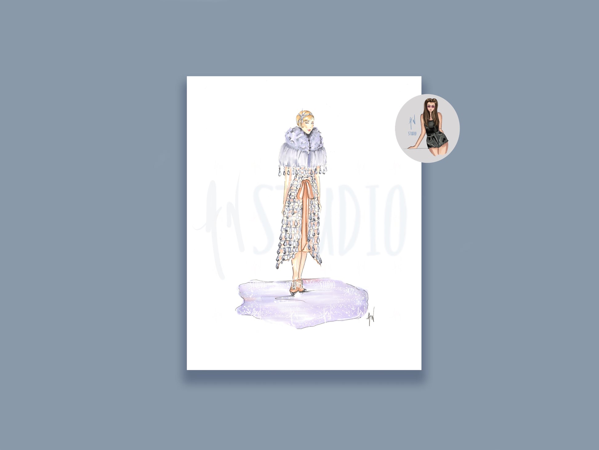 Daisy Buchanan Great Gatsby Art Print image 0