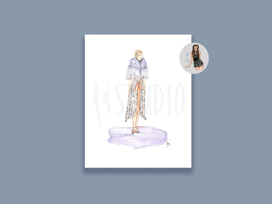Daisy Buchanan Great Gatsby Art Print image 0