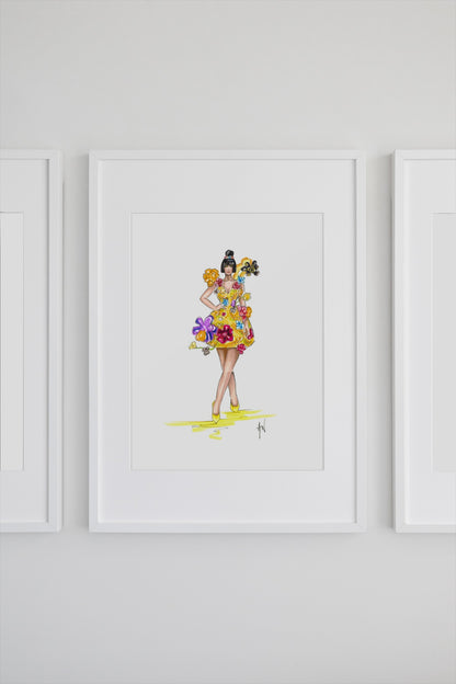 Met Gala 2024 Art Print image 1