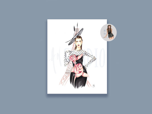 Trés Chic Art Print image 0