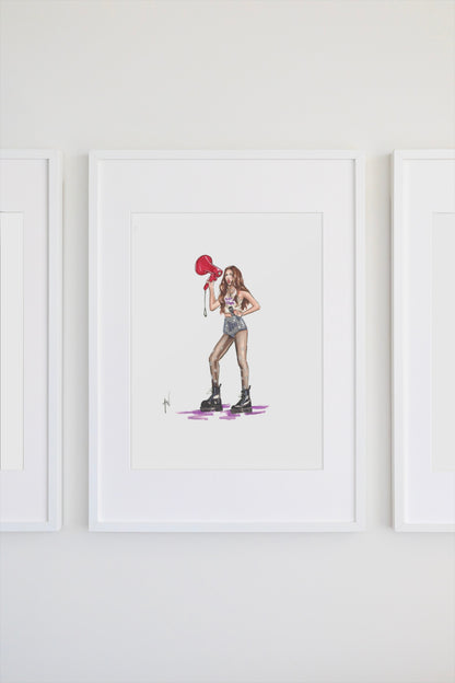 Megaphone Art Print image 1