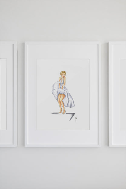 Iconic Marilyn Art Print image 1