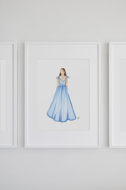 Kates Cinderella Moment Art Print image 1