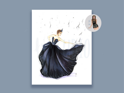A Death Cheaters Dance Art Print