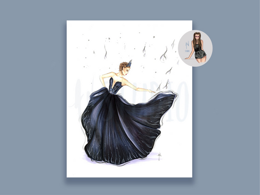 A Death Cheaters Dance Art Print