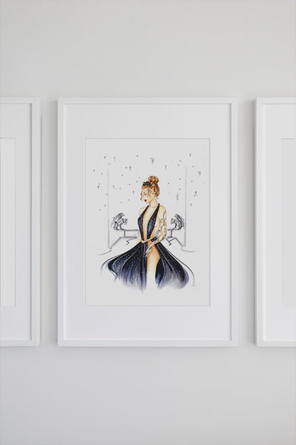 A Dress For The Court Of Nightmares Art Print image 1