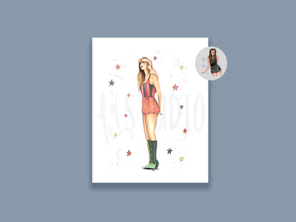 Older But Just Never Wiser Art Print image 0