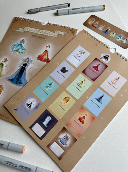 A Court Of Ball Gowns 2026 Calendar