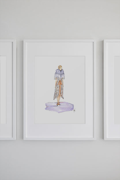 Daisy Buchanan Great Gatsby Art Print image 1