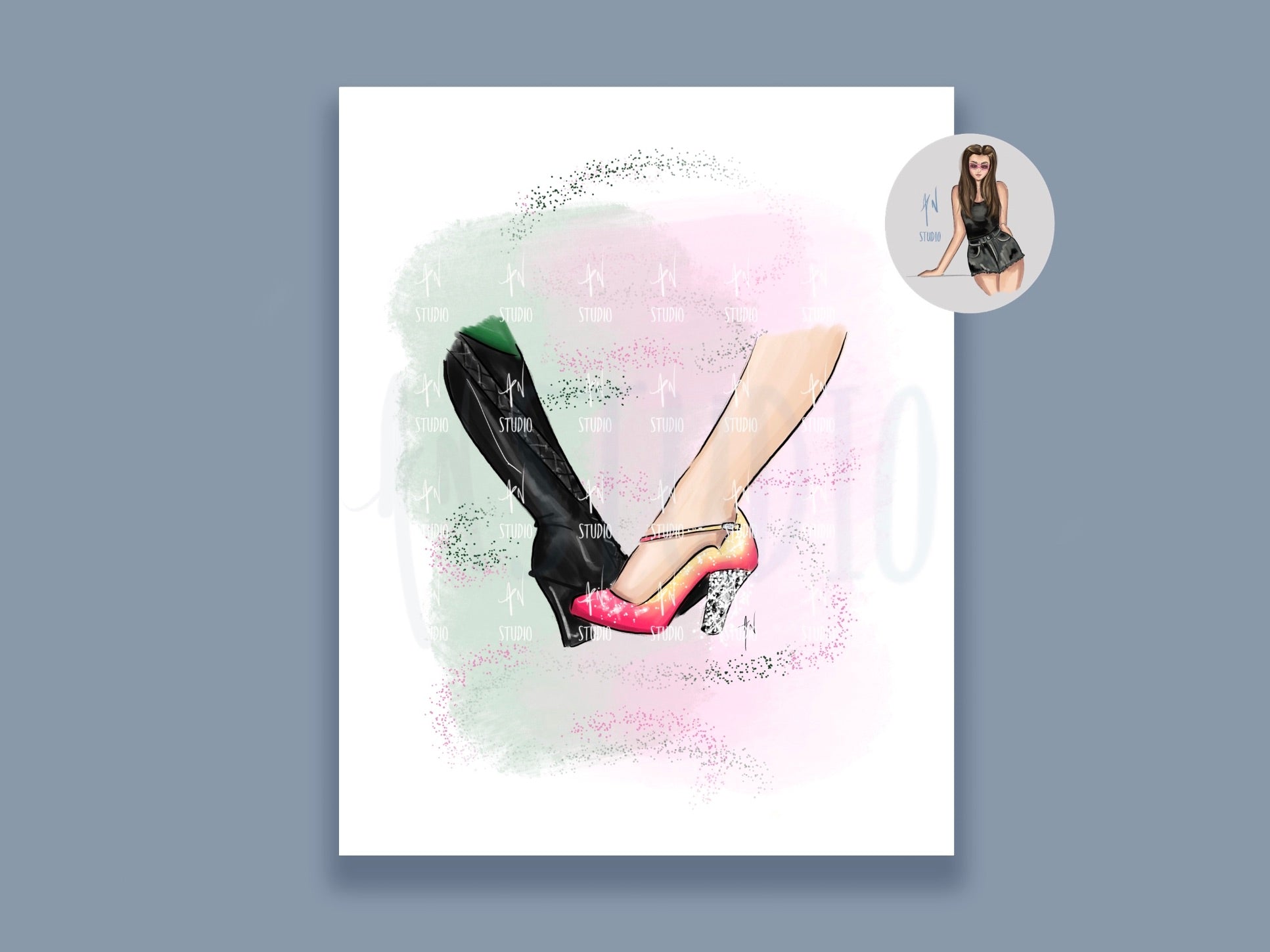 Two Types Of Witches Art Print image 0