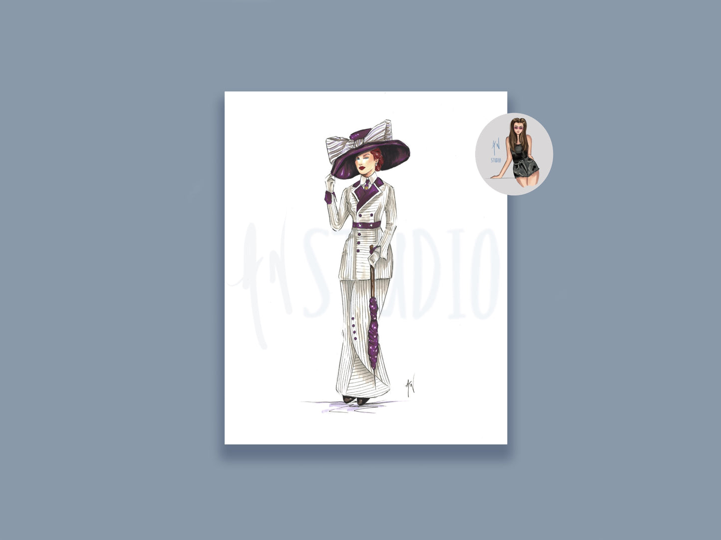 Rose's Arrival Art Print image 0