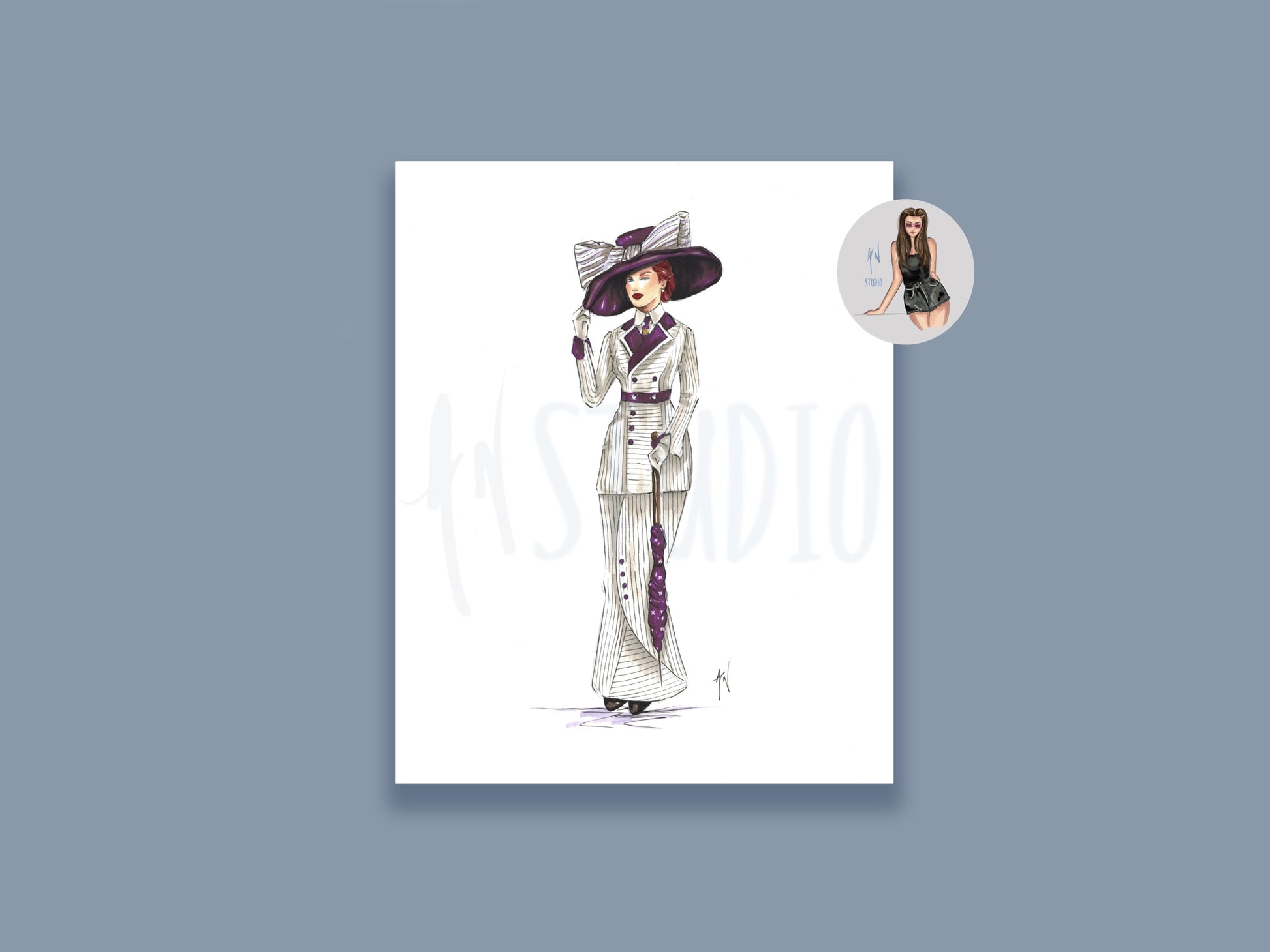 Rose's Arrival Art Print image 0